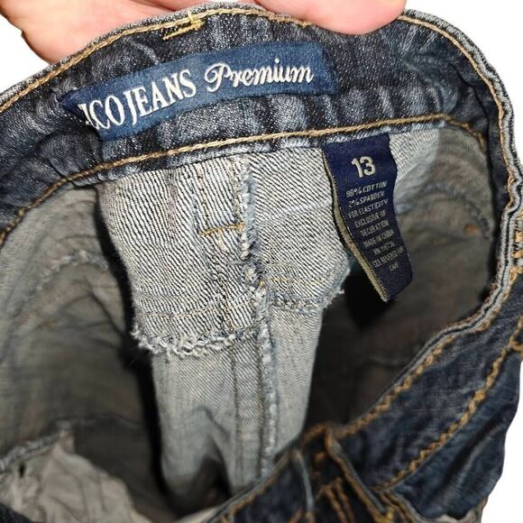 ZCO Jeans Premium Western Capri Denim Jeans Juniors - Picture 4 of 5